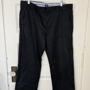 Men's Black Gap Khaki's Straight Fit 36 x 32